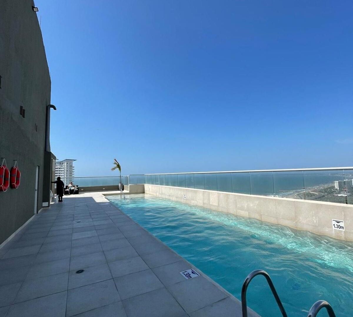 Vista Al Mar, Piscina, Cerca A Sitios Turísticos Y Aeropuerto Apartamento