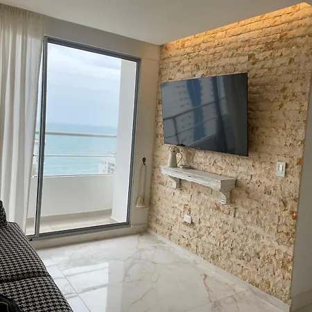 Apartamento Vista Al Mar, Piscina, Cerca A Sitios Turísticos Y Aeropuerto Cartagena
